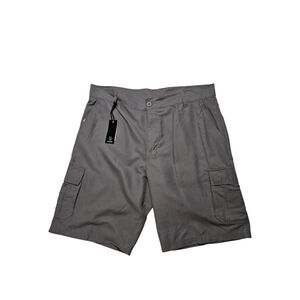 Burnside Charcoal Cargo Shorts